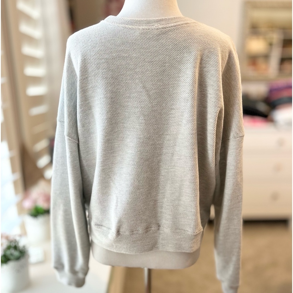 Gray Zen Patch Top small - Picture 5 of 7